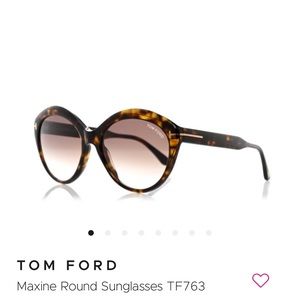 Tom Ford Maxine TF763 Tortoise Sunglasses